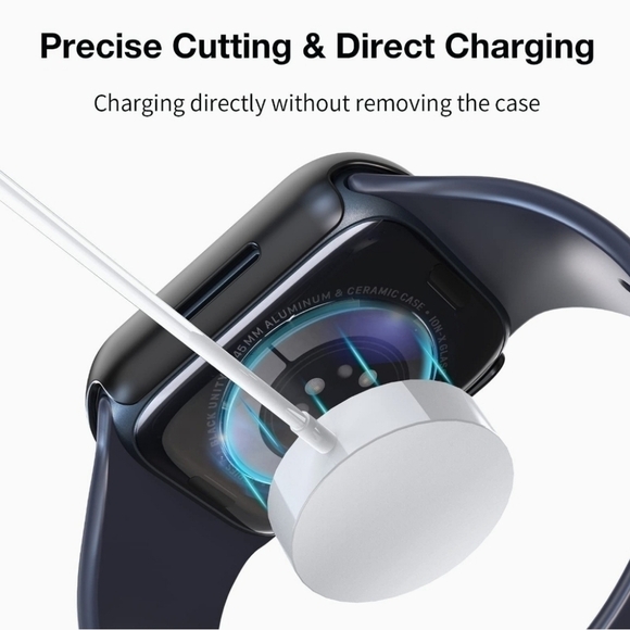 Apple Watch Screen Protector 40mm 41mm 43mm 45mm iwatch case - Picture 4 of 7